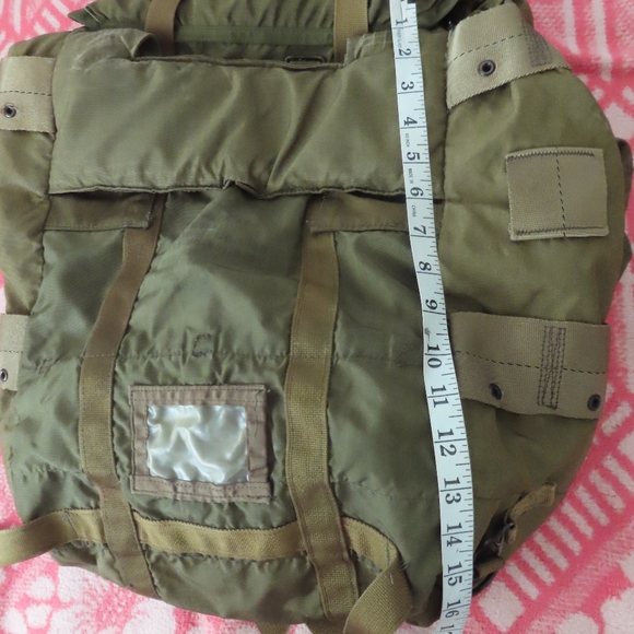 GIBRALTAR US MILITARY NYLON FIELD PACK LC-1 (NO FRAME) 1970s - Picture 8 of 9